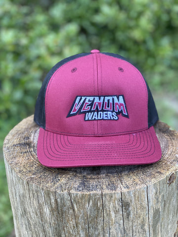 Maroon Venom Waders Hat